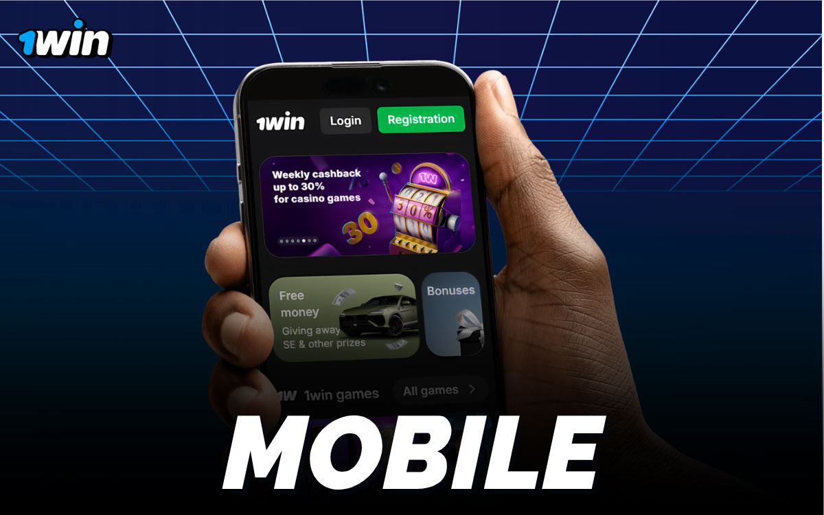 1win mobile website interface on smartphone showing responsive betting and casino layout optimised for on-the-go play