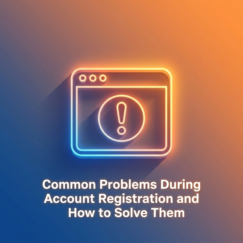 Common account registration problems and solutions including form errors, verification codes, document uploads, and account suspension