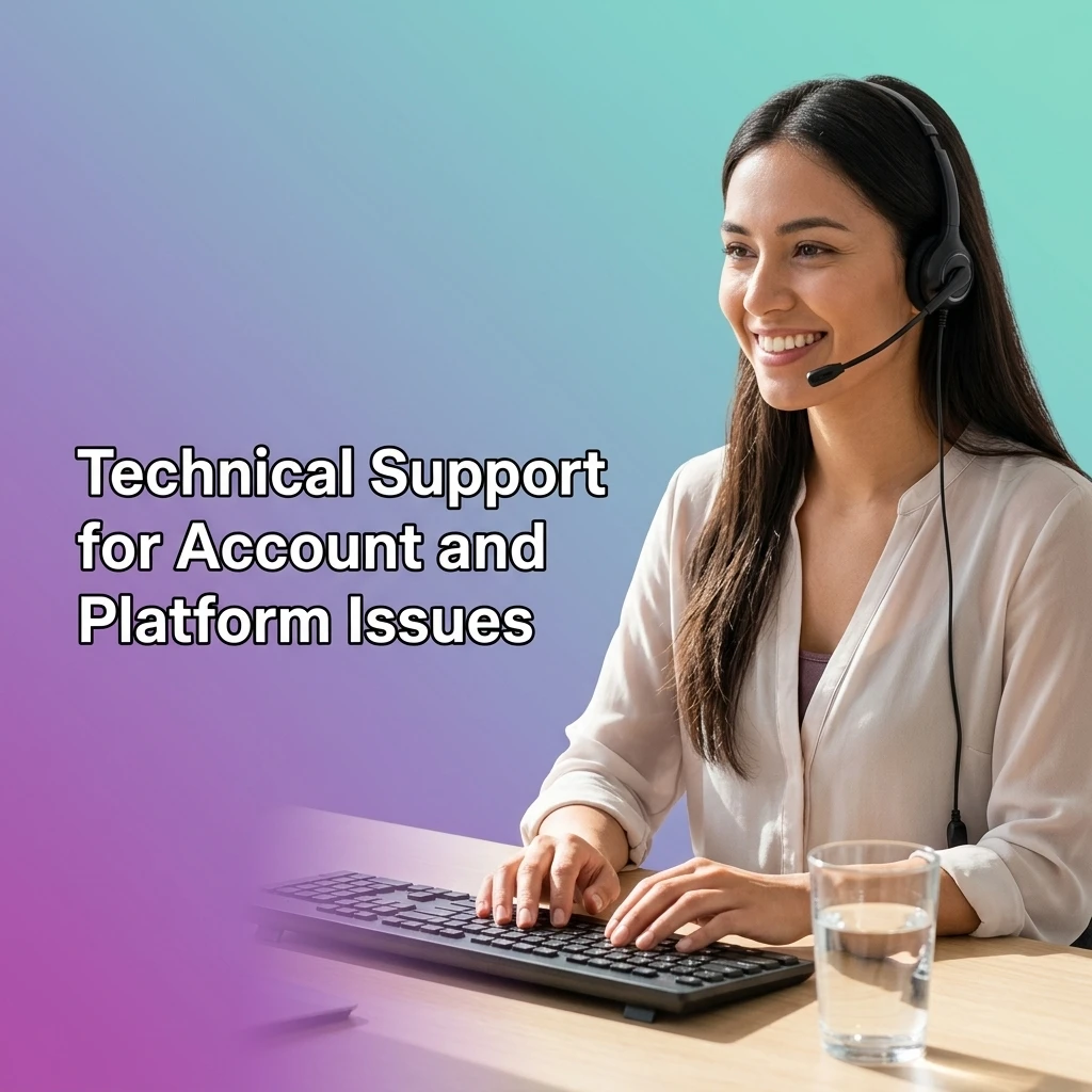Technical support for platform errors, payment failures, login issues, and game malfunctions resolved within 24–72 hours
