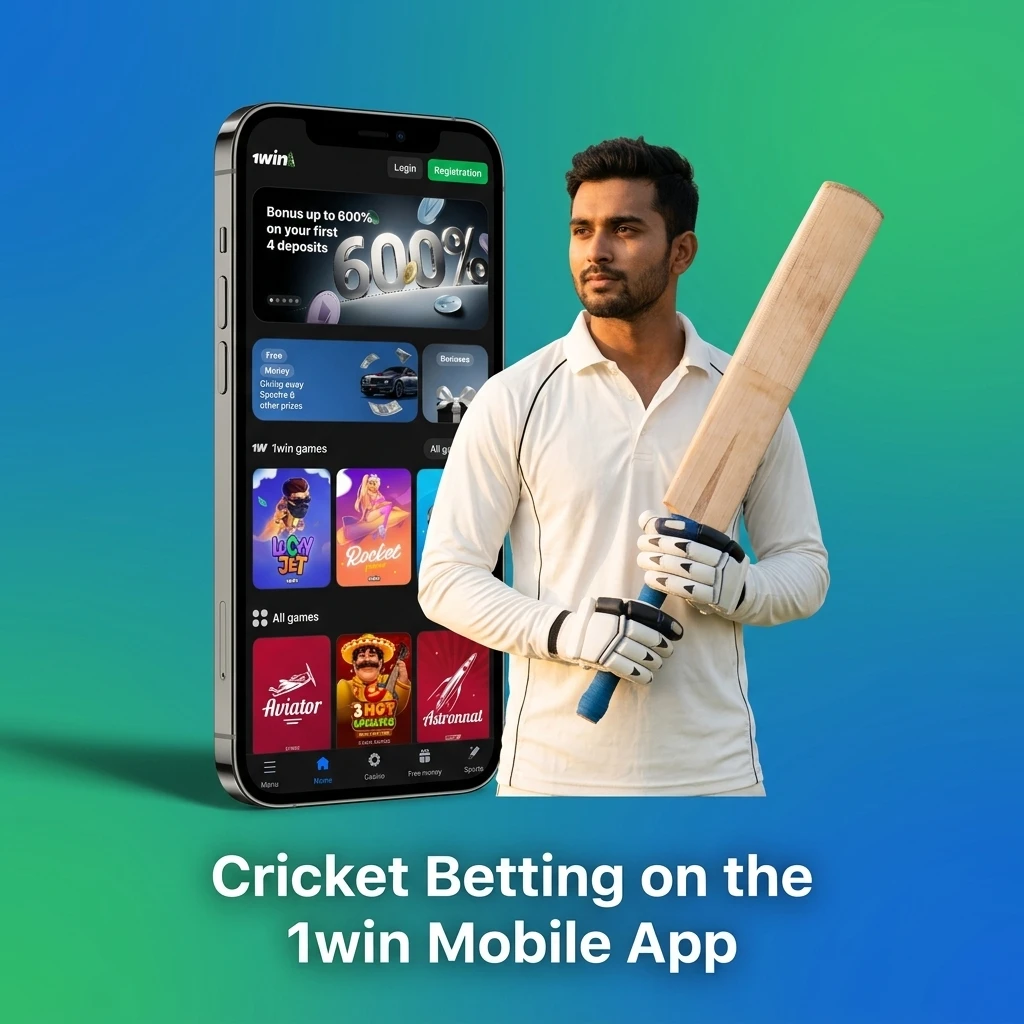 1win mobile app cricket betting on Android and iOS with live markets, push notifications and fast deposits