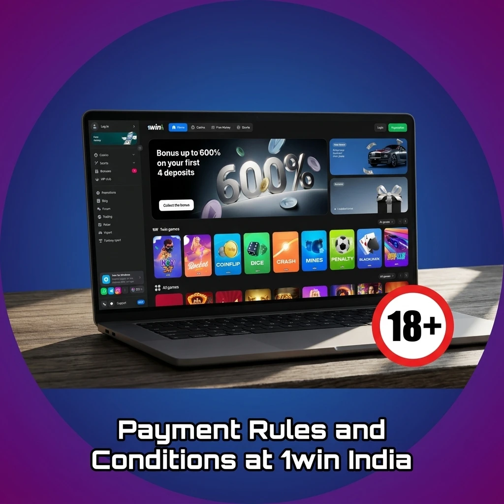 1win India payment rules: verification, same method withdrawals, bonus wagering, currency conversion, and account ownership policy