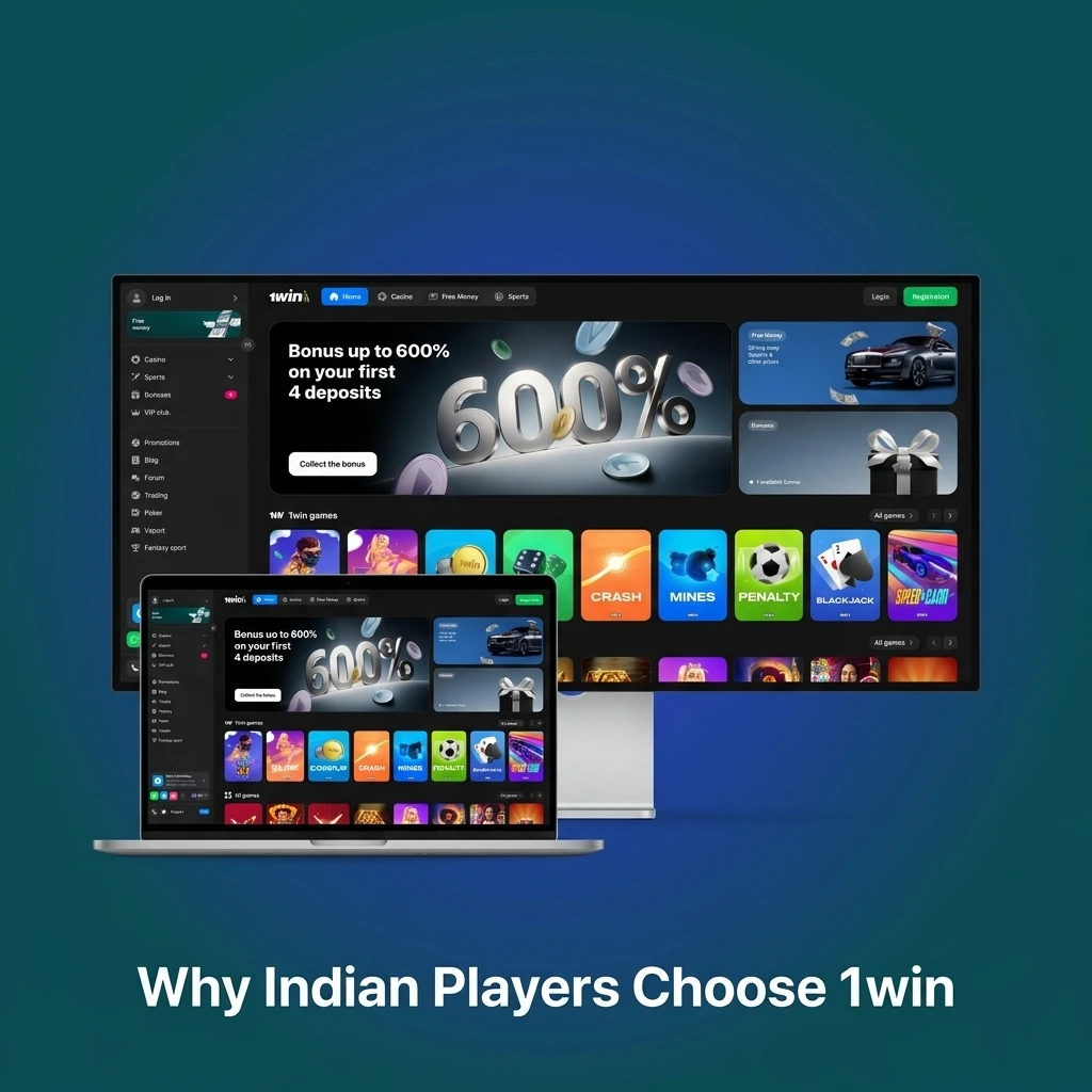 Indian players using 1win app for cricket betting, casino games, UPI payments, and SSL-secured mobile experience